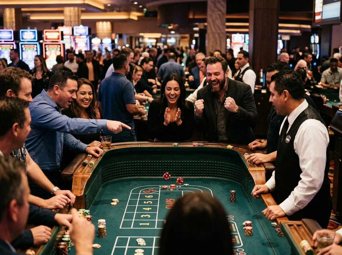 Craps Dice at King Johnnie